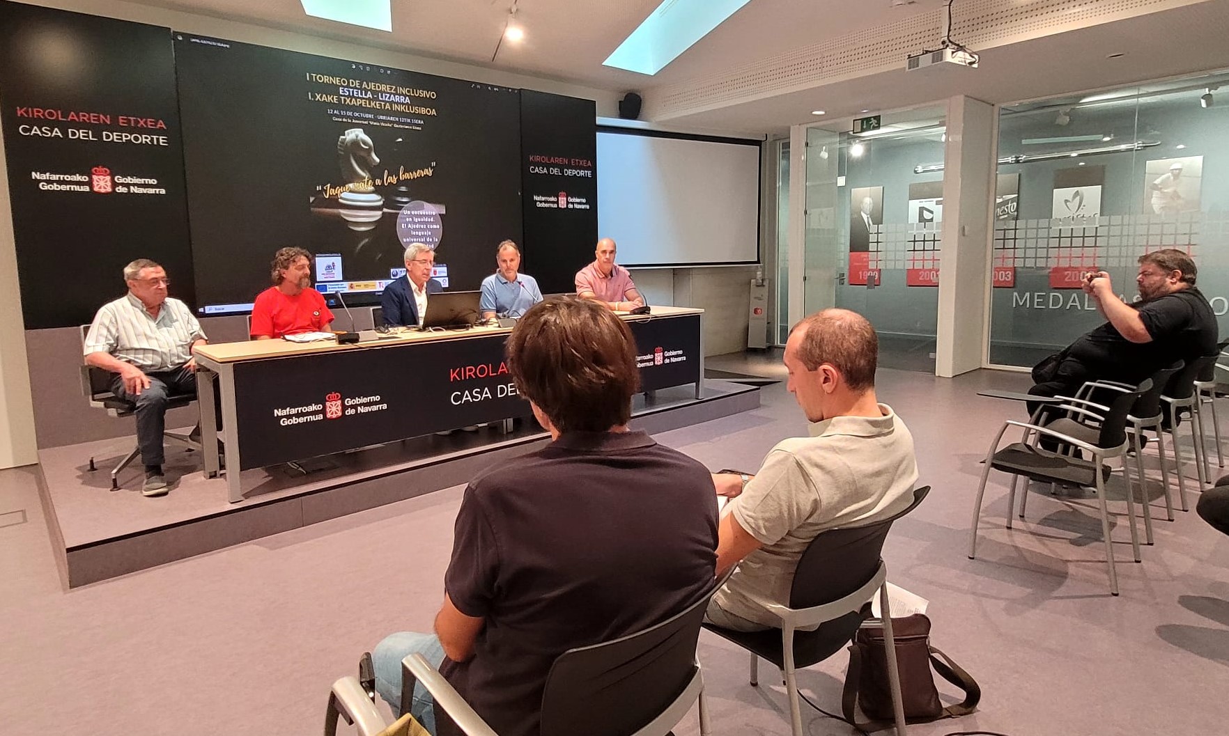 PRESENTACI&Oacute;N DEL TORNEO DE AJEDREZ INCLUSIVO ESTELLA-LIZARRA